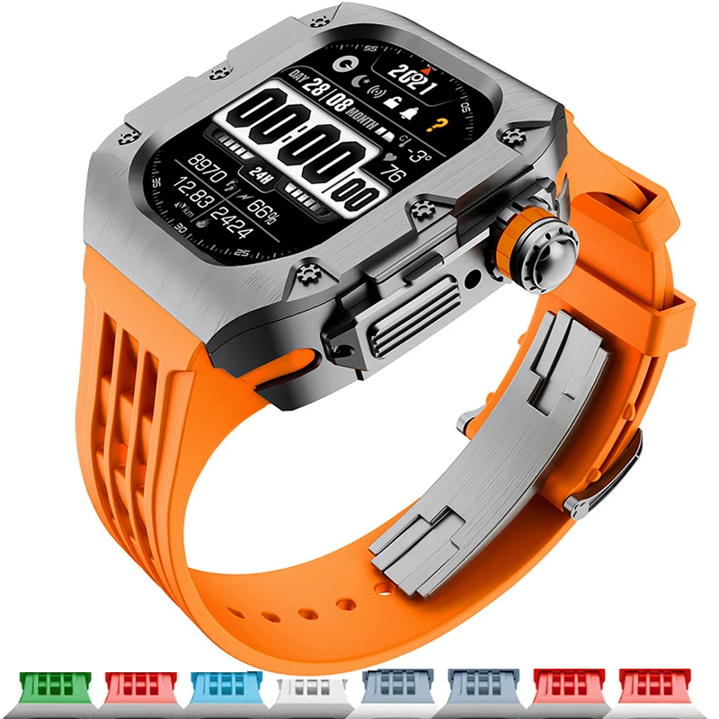�y�Z�[�����z�`�^�������P�[�X�����L�b�g Apple Watch Ultra 3 2 49mm�p �E�H�b�`�o���h IWatch�V���[�Y11 9 8 7 654 SE 44mm 45mm�X�g���b�v�Ή�