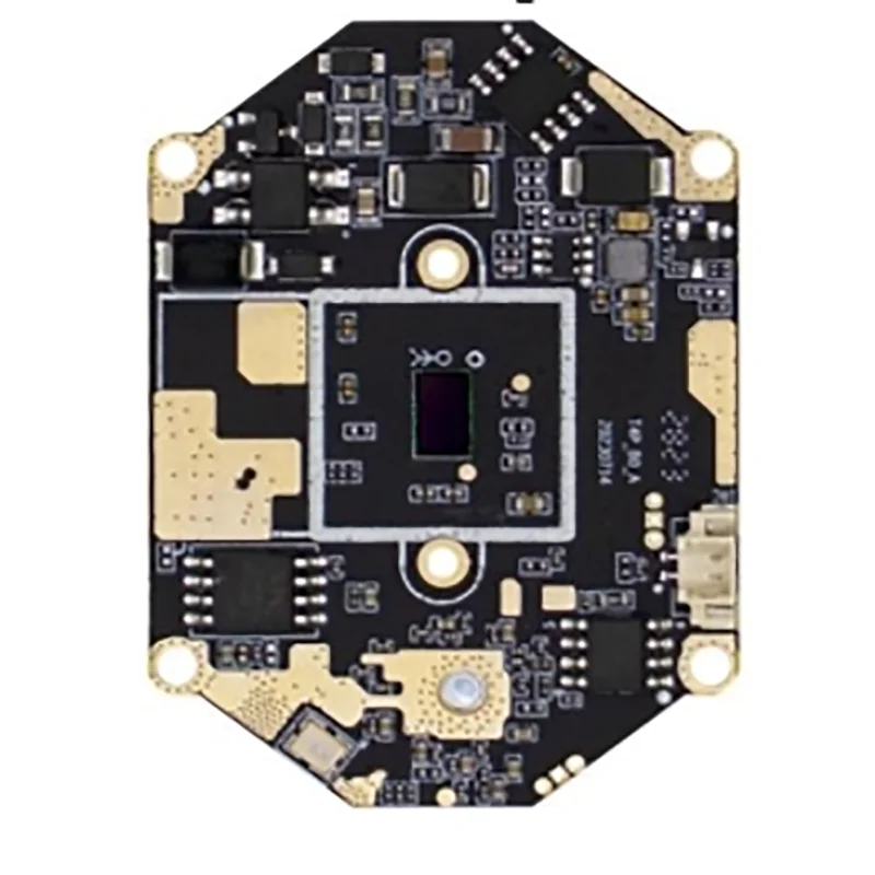 Módulo de cámara ip T4P, luz de sonido inteligente, advertencia cctv HD H.265, POE integrado, Plan Junzheng, chip de detección inteligente humanoide