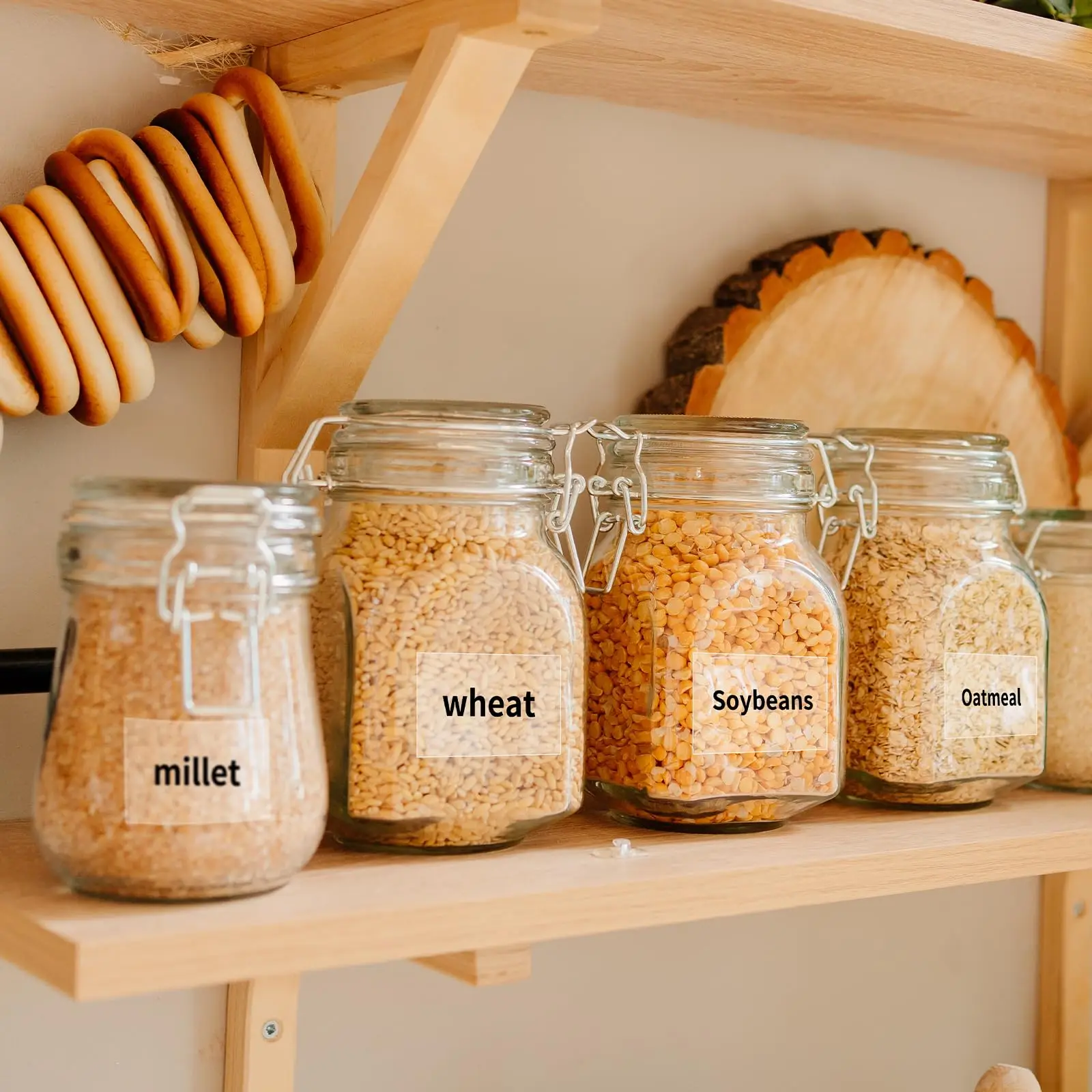 3-Rolls Transparent Color Sticker Paper Self-Adhesive Printer Rolls for Crafts Scrapbooking Journaling Creative Portable Printer