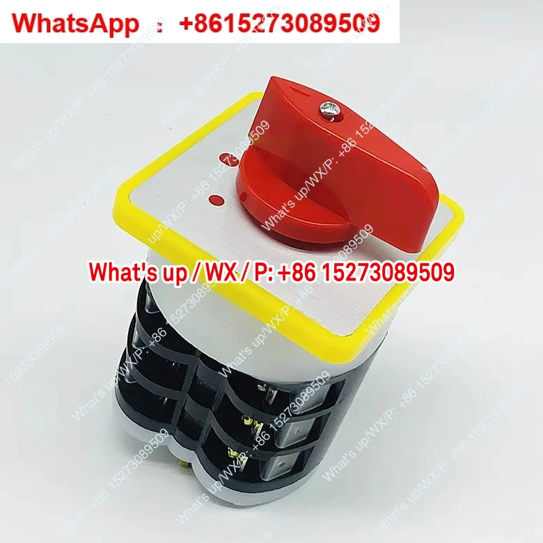 LW5-16/3 مفتاح نقل الجمع، تحويل الجهد الكهربائي اختيار تحميل 16A 3 التروس 3 أقسام للأمام والخلف