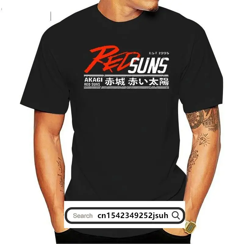 

INITIAL D SHIRT S-XXXL RED SUNS ANIME DRIFT JAPAN WRX RACING ROKU HACHI Gift Print T-shirtHip Hop Tee ShirtNEW ARRIVAL tees