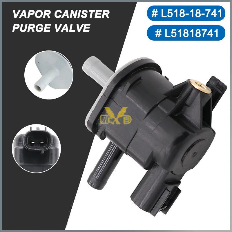 Vapor Canister Purge Valve Solenoid L518-18-741 L51818741 for