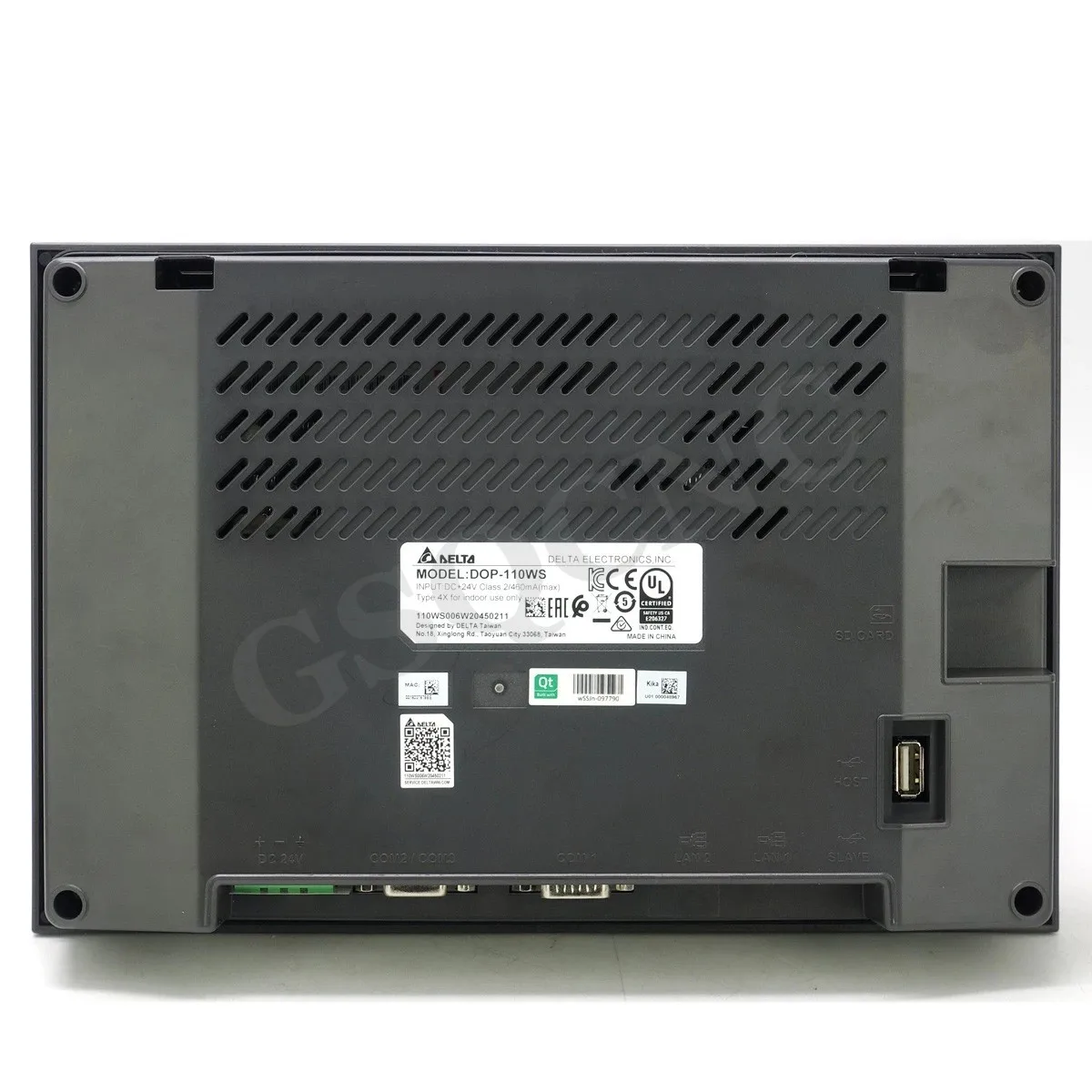 10.1นิ้วเดลต้า DOP-110WS HMI หน้าจอสัมผัสเครื่องอินเตอร์เฟซจอแสดงผลต้นฉบับจากโรงงาน