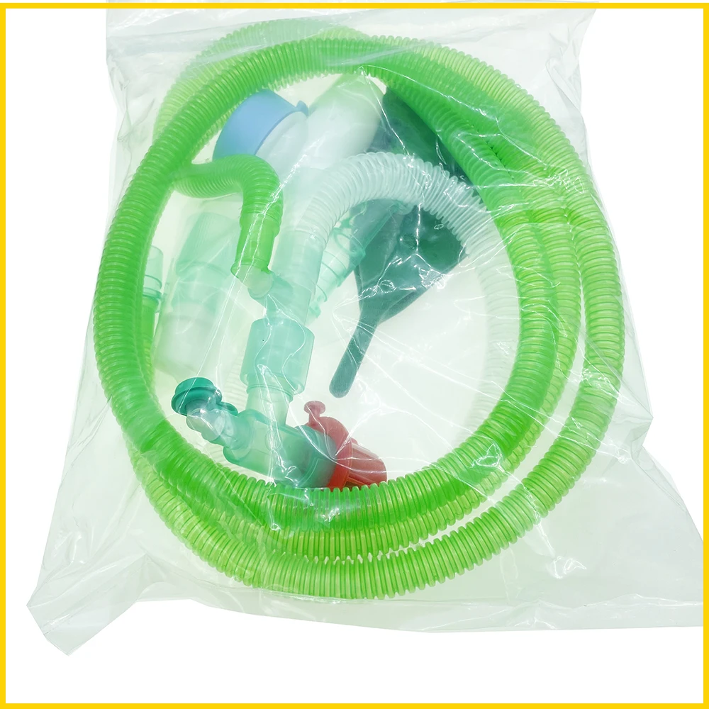 Professional 0.5L 10mm 1.8m Airbag Pet Animal Anesthesia Machine Breathing Circuit DC breathing Tube Supplies Hospital Clinic