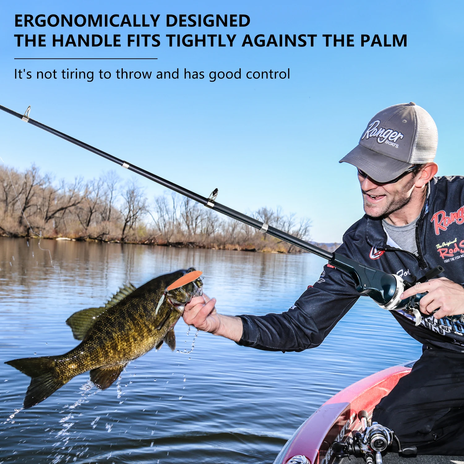 New Portable Telescopic Fly Rod & Reel, Compact Folding Fishing Rod for Outdoor Adventures – Mini Travel Fishing Gear