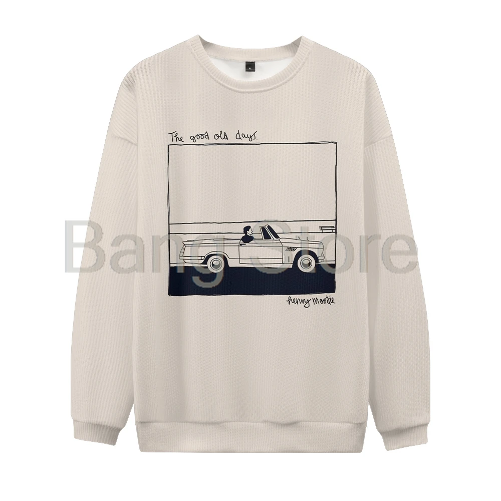 Henry Moodie Good Old Days Sweater Women Men Crewneck Long Sleeve Fashion Pullover Clothes