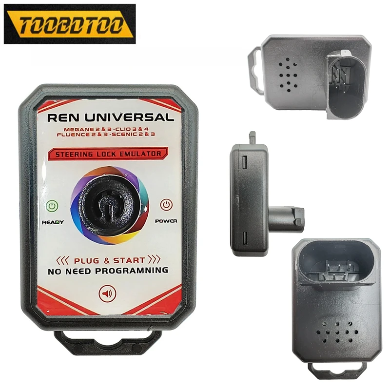 Newest  Steering Lock Emulator Simulator for Renault Samsung UniversalELV LOCK  ESL ELV Plug And Start with Lock Sound