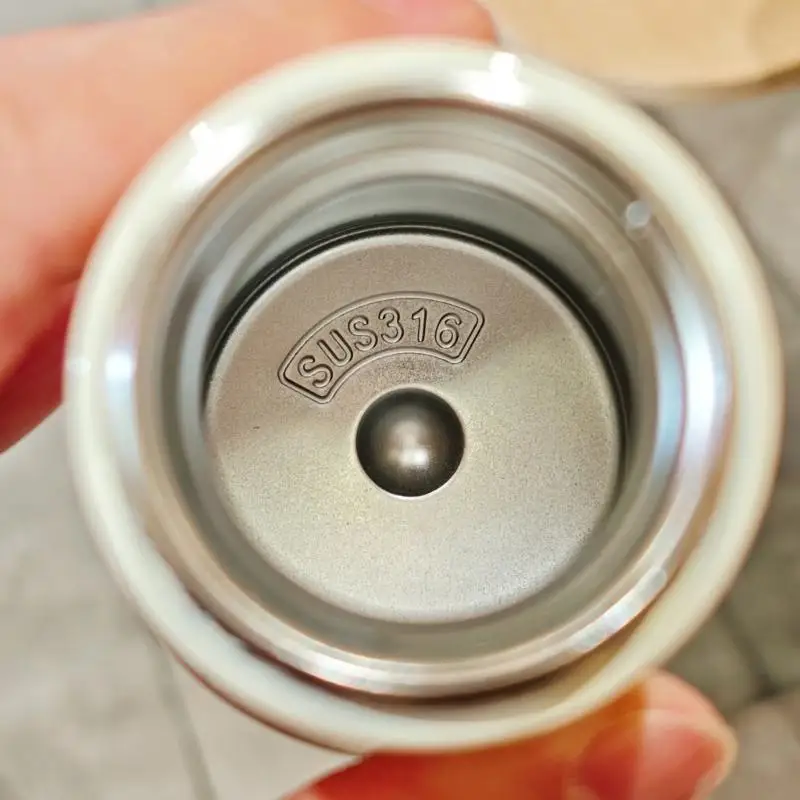 280ml Mini Milk Bottle Beverage Cup Stainless Steels Insulated Vacuum Flask Gift X3UC