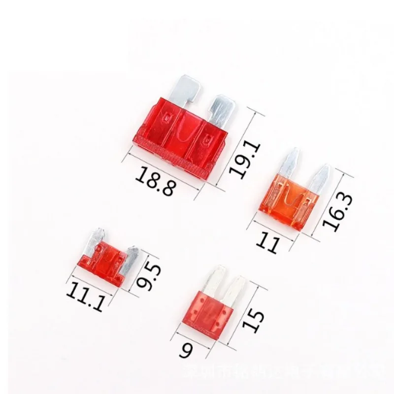 1pc Mini Car‘s Fuse Box Apm Blade Automatic Safety Ribbon 10a Blade Insert The Plug Take The Wire Additional Circuit Tap Adapter