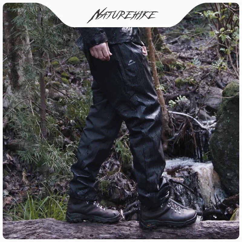 

Naturehike Rainproof Pants Outdoor Hiking travel Waterproof Breathable Fishing Pants Ultralight Portable Windproof Camping Pants