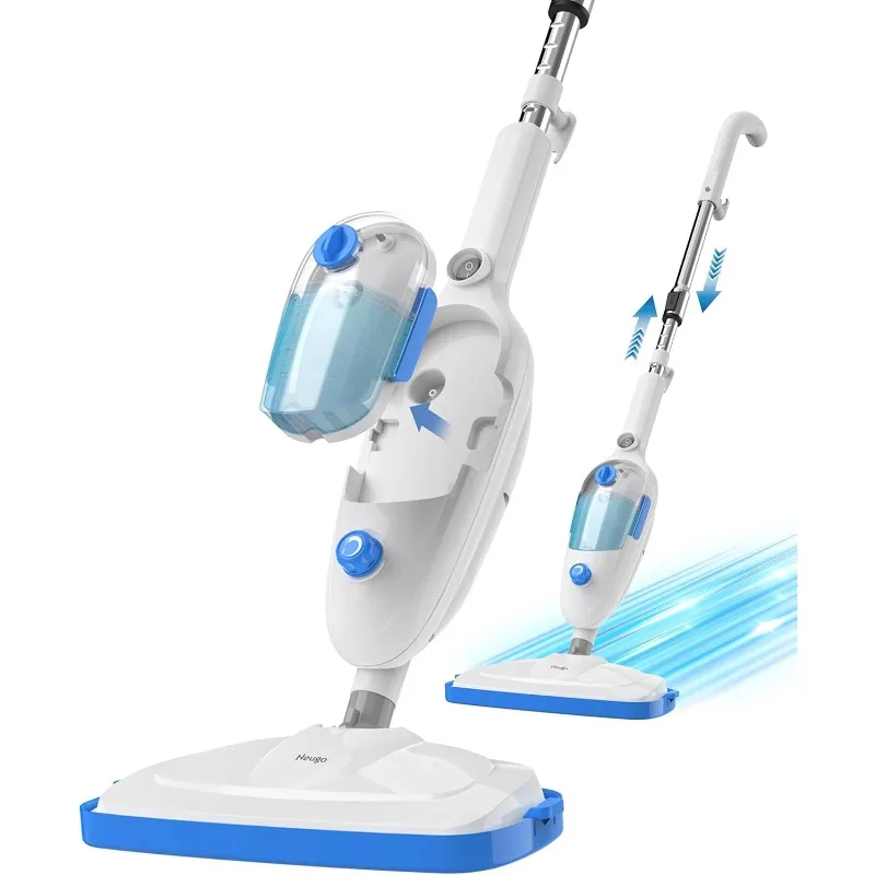 

Steam Mop for Hardwood Floor Cleaning, Floor Steamer Cleaner Lightweight for Vinyl, Laminate, Carpet, Tile Hard Floors