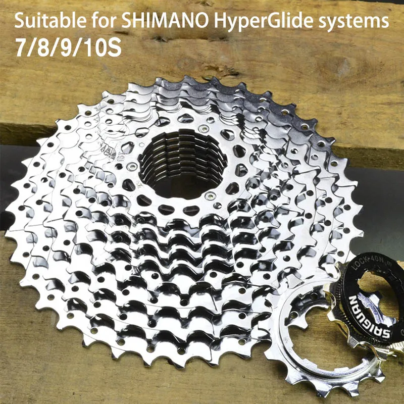 自転車カセット 7s 8s 9s 10速 11-32T HG フリーホイール バイク