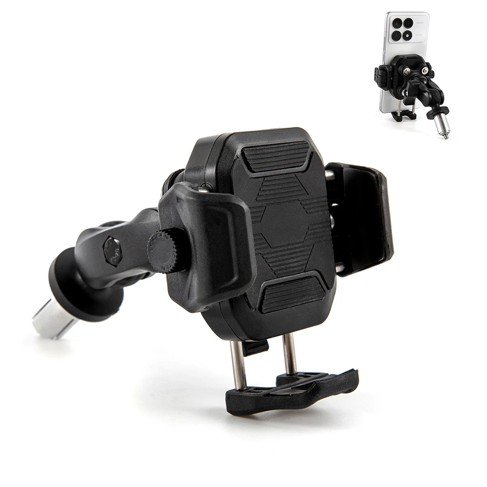 DUILU Universal Motorcycle GPS Navigation Mobile Phone Bracket Front Fork Decorative Cover Fit For 250SR 300SR 650TR 650 TR