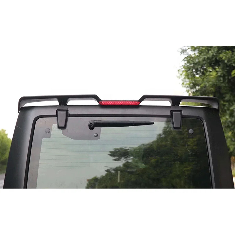 

Rear spoiler with light for jeep wrangler 07-on accessories for wrangler jk/jl spoiler