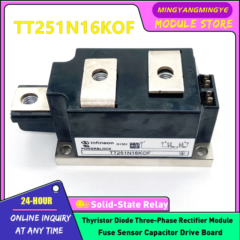 TT250N08KOF TT251N08KOF TT330N08KOF TT285N16KOF TT285N18KOF TT285N14KOF TT285N12KOF Thyristor module