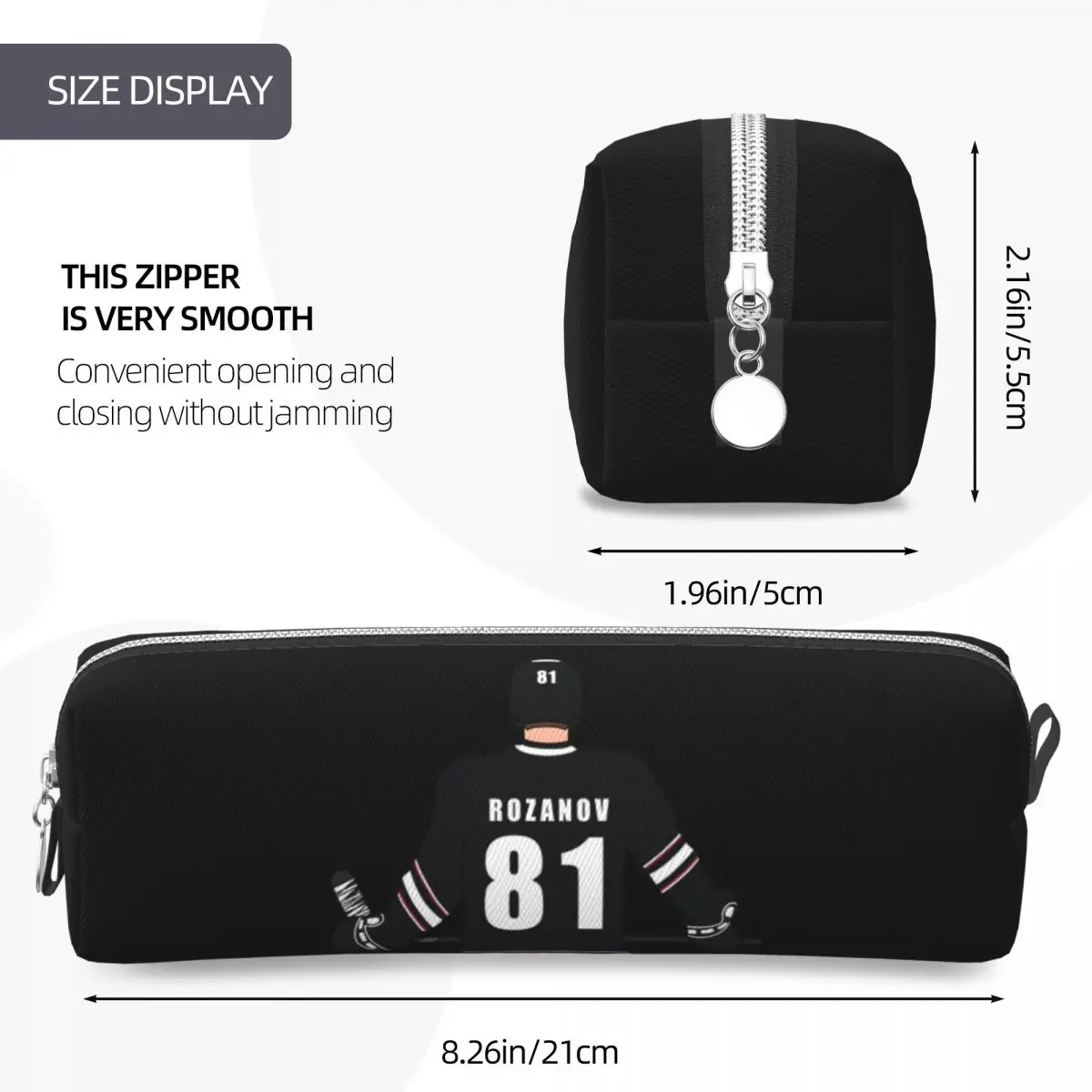 Cute Ilya Rozanov Heated Rivalry Pencil Cases Pencil Pouch Pen for Girl Boy Big Capacity Bag Students School Cosmetic Stationery