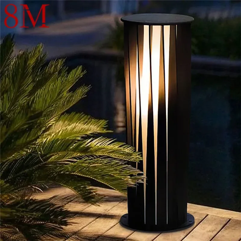 

8M Contemporary Outdoor Lawn Lamp LED Electric Waterproof Villa Garden Courtyard District Residential Quarters Lawn Lamp ﻿