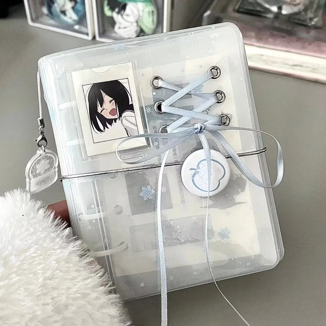 

Snowflake Strap M5 Hand Account Loose-leaf Detachable Diy Niche Student Portable Note Diary Notebook Ins