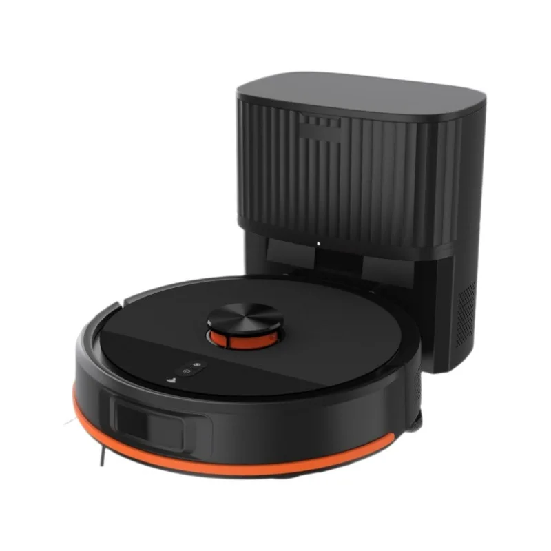 robot intelligent dust collection and recharge electric control water tank sweeping and towing three-in-one vacuum cleaner