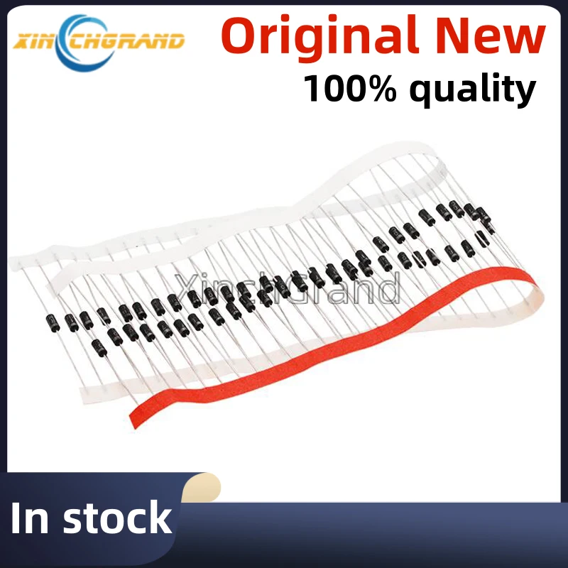 New 100PCS 1N4007 4007 1A 1000V DO-41 High quality Rectifier Diode IN4007 1n4007