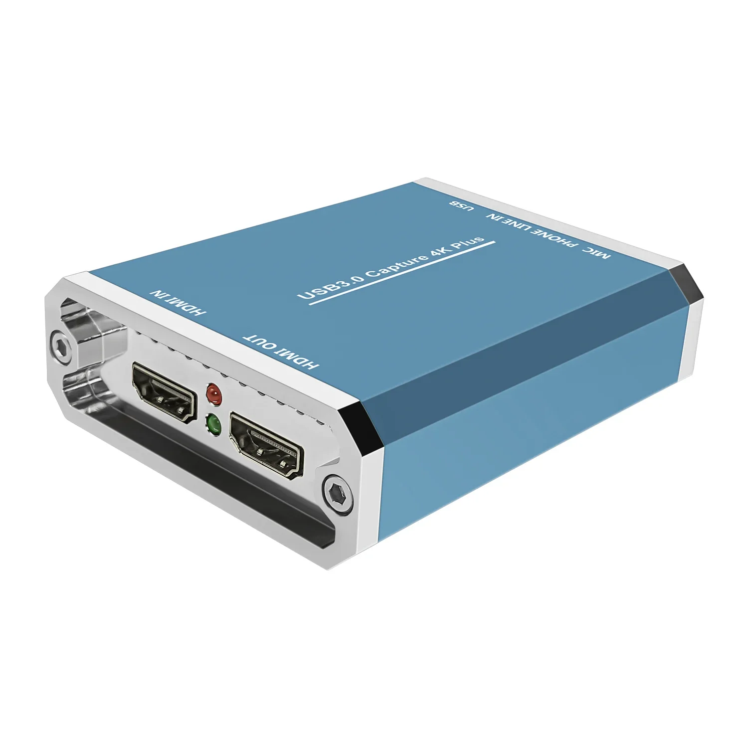 UC4000A لعبة البث المباشر OBS vMix Wirecast Xsplit Ture UHD 4K USB3.0 HDMI صندوق التقاط الفيديو المنتزع