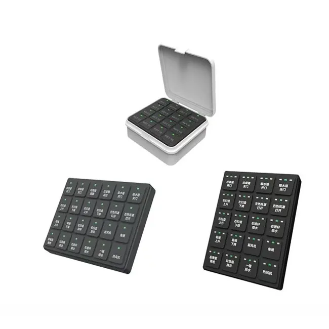 

Intelligent 20-Keys Automotive Silicone Pad Keypad CANbus Button Panel for Construction Machinery Sanitation DL-KQ20Q