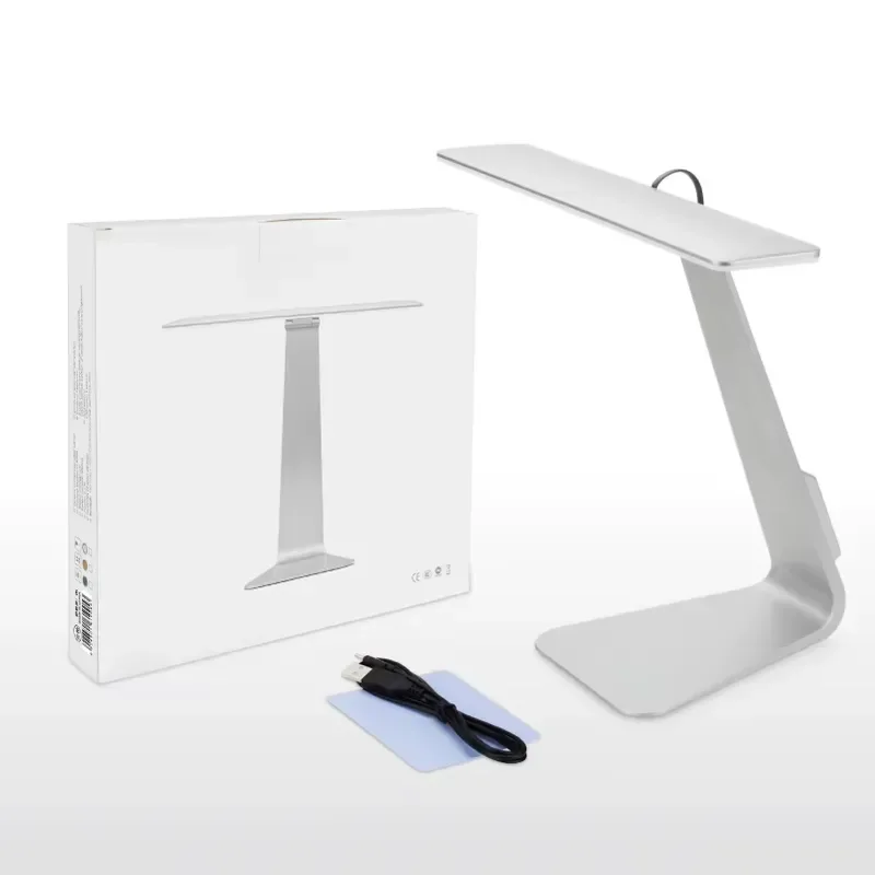 Ultra Thin Foldable LED Reading Light Modern Creative Desk Lamp for Office Study Portable Book Light Adjustable Brightness
