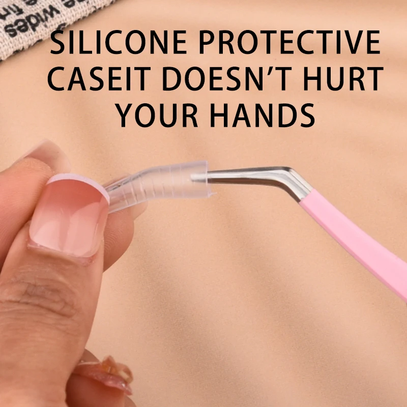 Pinzette per extension ciglia Pinzette per extension ciglia Pinzette per ciglia dritte e curve per artisti di estensione ciglia