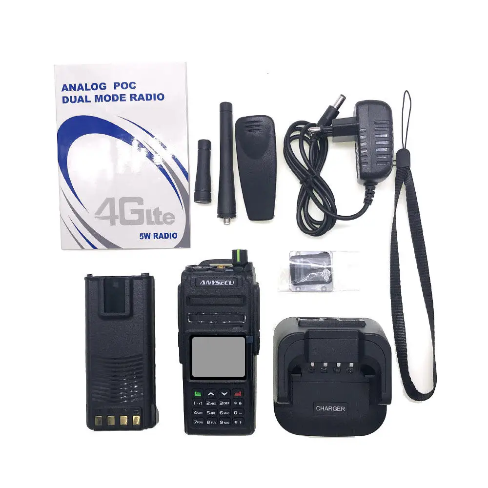 Radio portatile 4G POC LTE Radio DS-1560 Sistema Linux Funziona con Realptt R1560 Ricetrasmettitore UHF Walkie Talkie