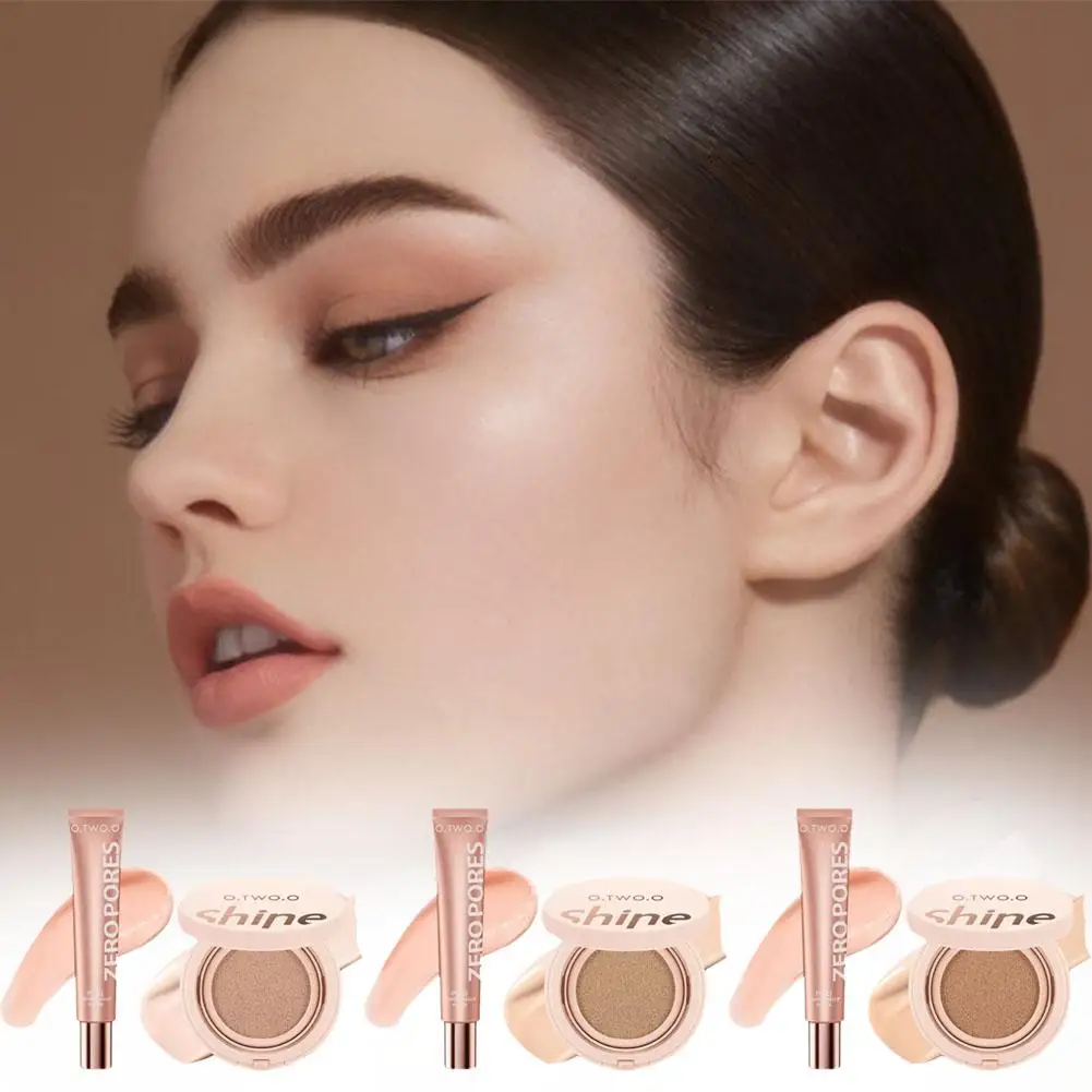 Makeup Primer Moisturizing CC Cream Foundation Mushroom Cream Base Foundation Air Face BB Head Makeup Long-lasting Cushion C8P6