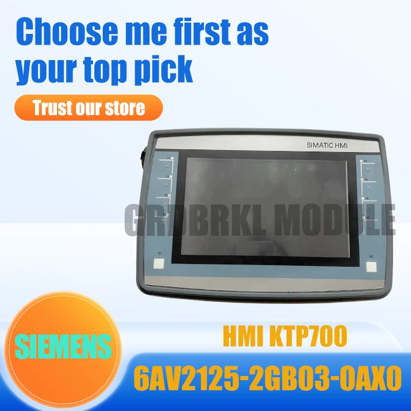 

НОВАЯ Оригинальная сенсорная панель HMI SIEMENS 6AV2125-2GB03-0AX0