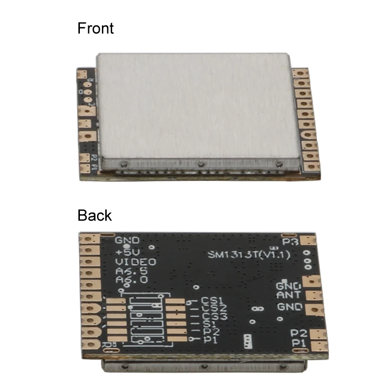 1PC SM1313T 1.2G 1.6W trasmettitore 16CH Wireless Video Audio immagine modulo di trasmissione potenza regolabile per FPV Drone accessori