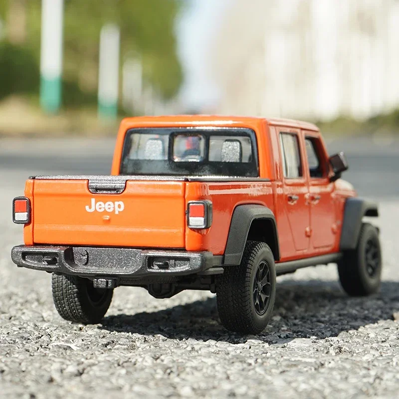 

WELLY 1:27 Jeep Wrangler Rubicon Gladiator сплав пикап модель автомобиля литье под давлением металлические внедорожники модель автомобиля игрушки подарок