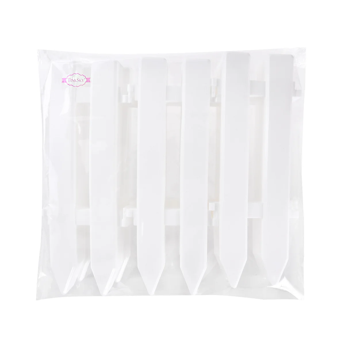 

White Plastic Picket Fence Mini Garden Decor For Christmas Tree Holiday Fairy Hotel Courtyard Decoration