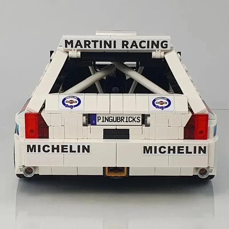 MOC-141377 bloques de construcción de carreras de coches deportivos icónicos modelo 1309 PartsMOC creativos niños cumpleaños juguetes de bloques de construcción regalos