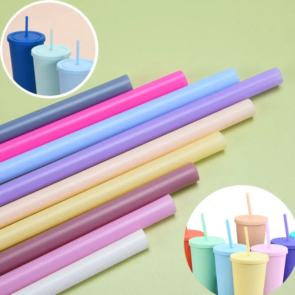 Reusable Plastic Straws Milk Tea Coffee Straw Water Cup Straw  Car Travel Cup PP Straw Cup Accessories for Stanley 40oz