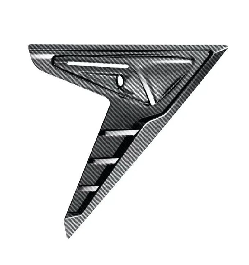 ل تسلا نموذج 3 Y 2017-2023 الجانب كاميرا حماية ألياف الكربون ABS تقليم كاميرا الفراغات سيارة الجانب الجناح غطاء لوحة 2 قطعة