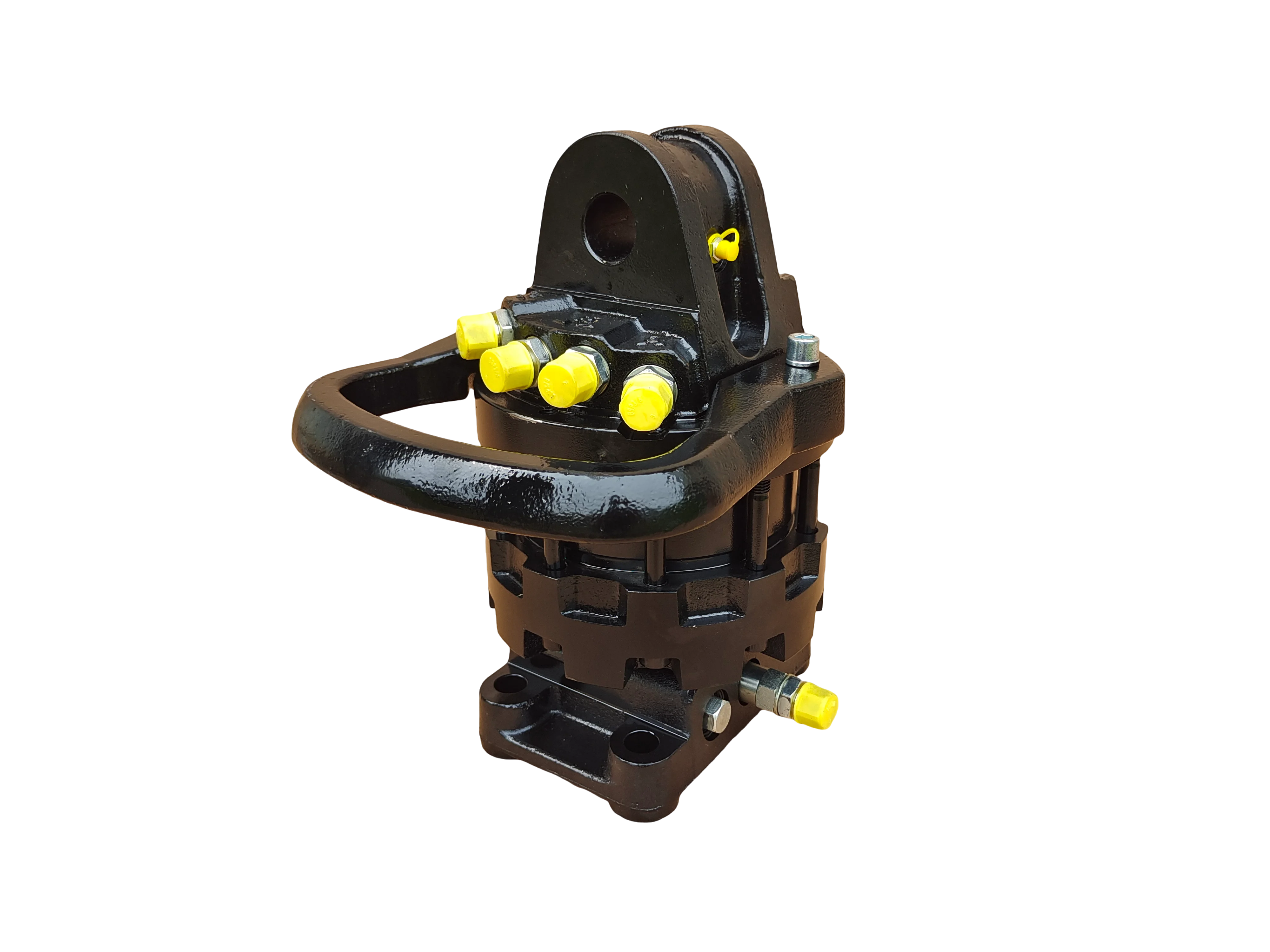 سجل تحميل ملحقات الرافعة الهيدروليكية Grapple Rotator 5 طن الغابات حفارة الدوار