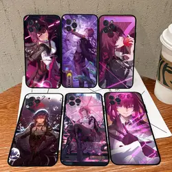 Honkai Star Rail Cute Kafka Phone Case For iPhone 15 14 11 12 13 Mini Pro XS Max Cover 6 7 8 Plus X XR SE 2020 Funda Shell
