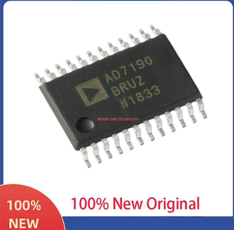 Brand new original AD7190BRUZ TSSOP-24 24-bit Σ-Δ analog-to-digital converter (ADC)