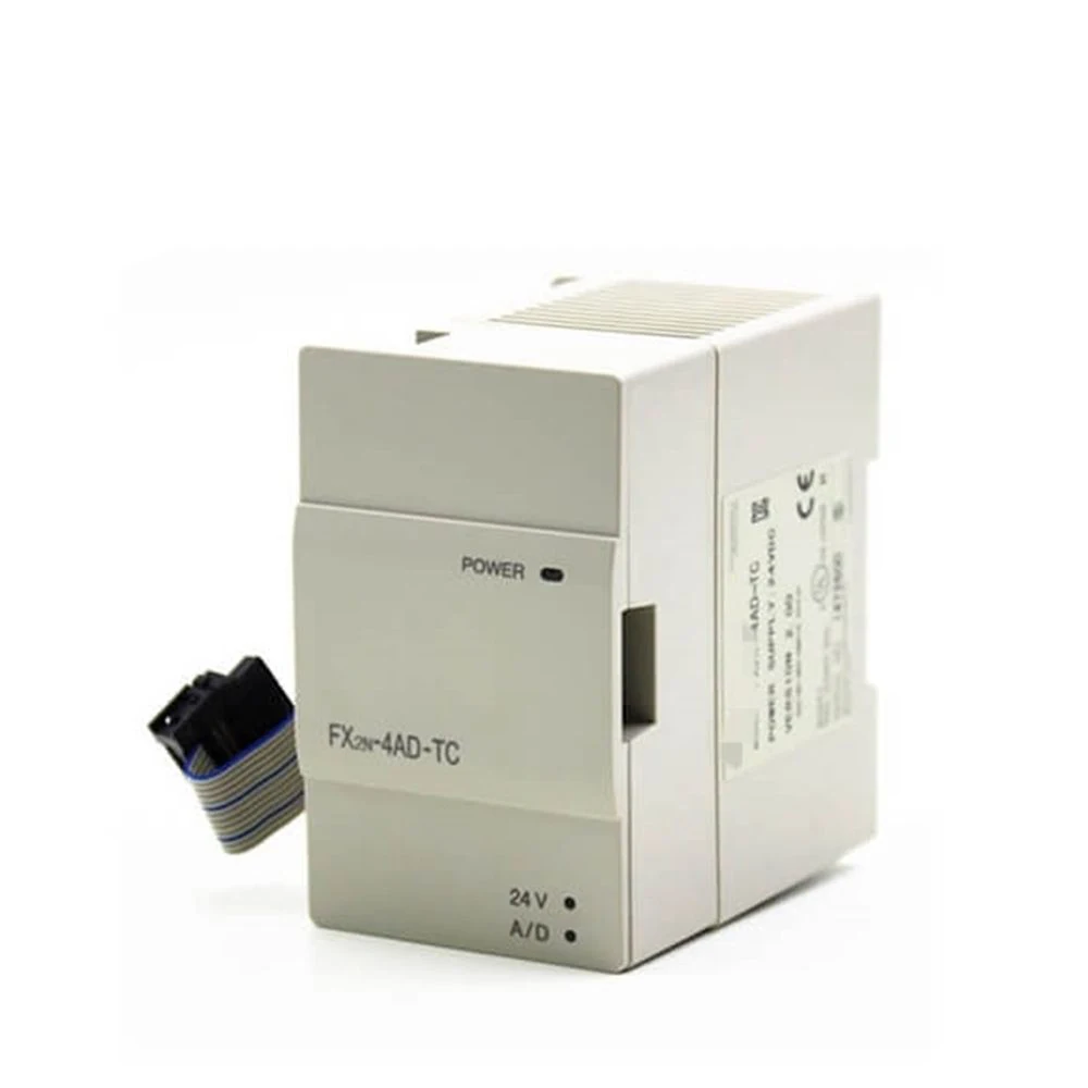 Módulo de entrada analógica PLC FX2N-2AD FX2N-2DA FX2N-4AD FX2N-4DA FX2N-4AD-PT FX2N-1PG-E FX0N-3A FX2N-4AD-TC Módulo PLC