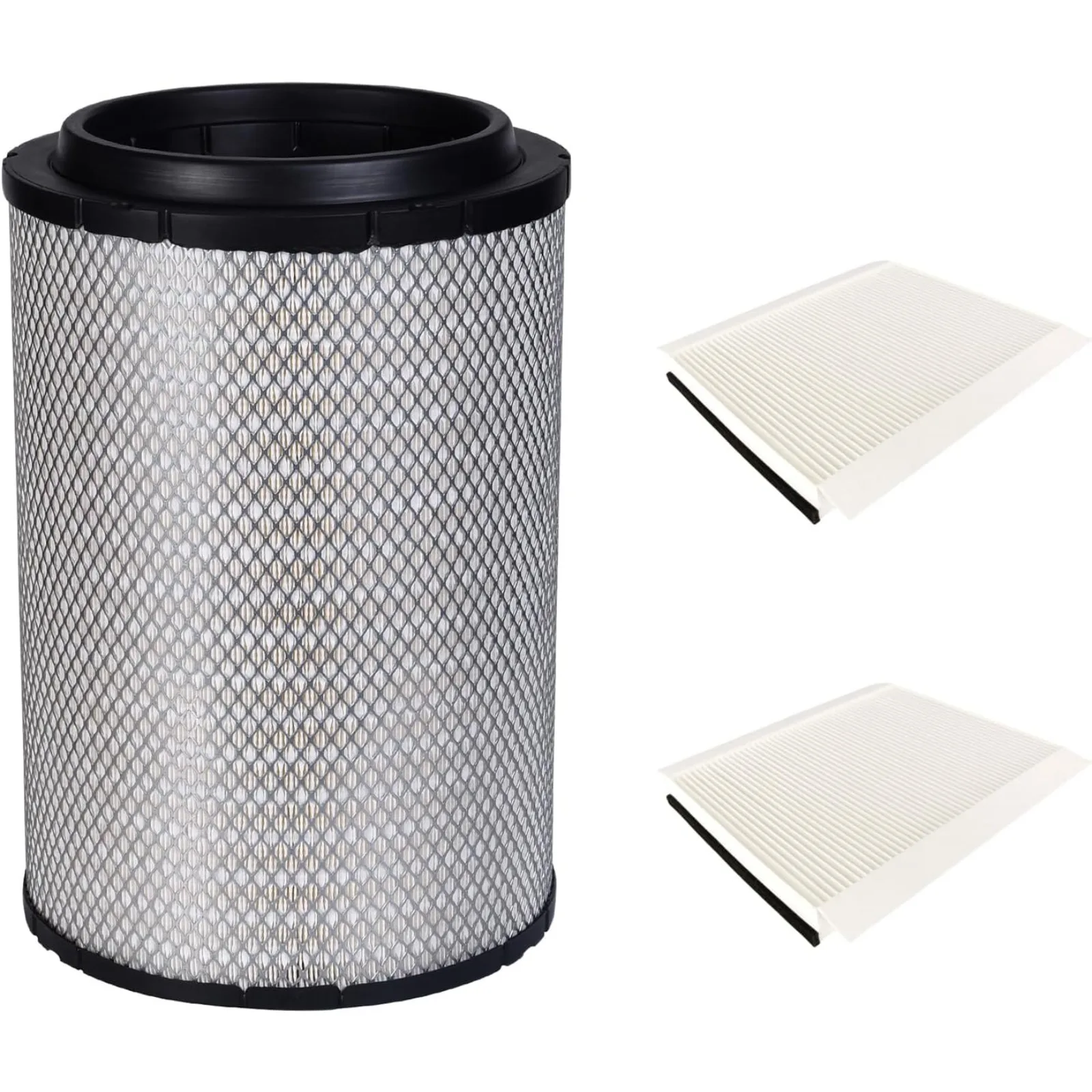 US  P606720 Engine air filter & P606555 Cabin Air Filter Compatible with VNL, VN, VNM, VNX, VHD, VAH Replaces 21715813, RS4642