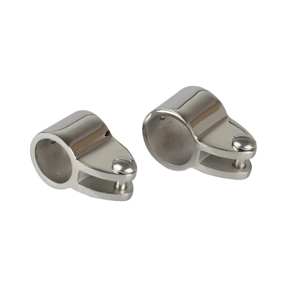 16-Piece Boat Jaw Slider Kit 316 Stainless Steel Mirror Finish for Yachts Inflatable FRP and Commercial Vessels