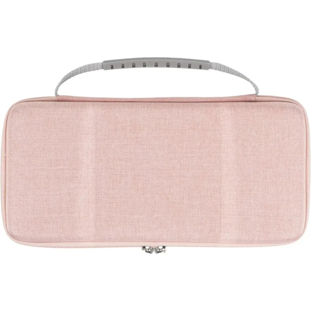 Keyboard Hard Shell Case, Compatible With Logitech MX Keys Mini, Travel Carrying Bag (Pink)