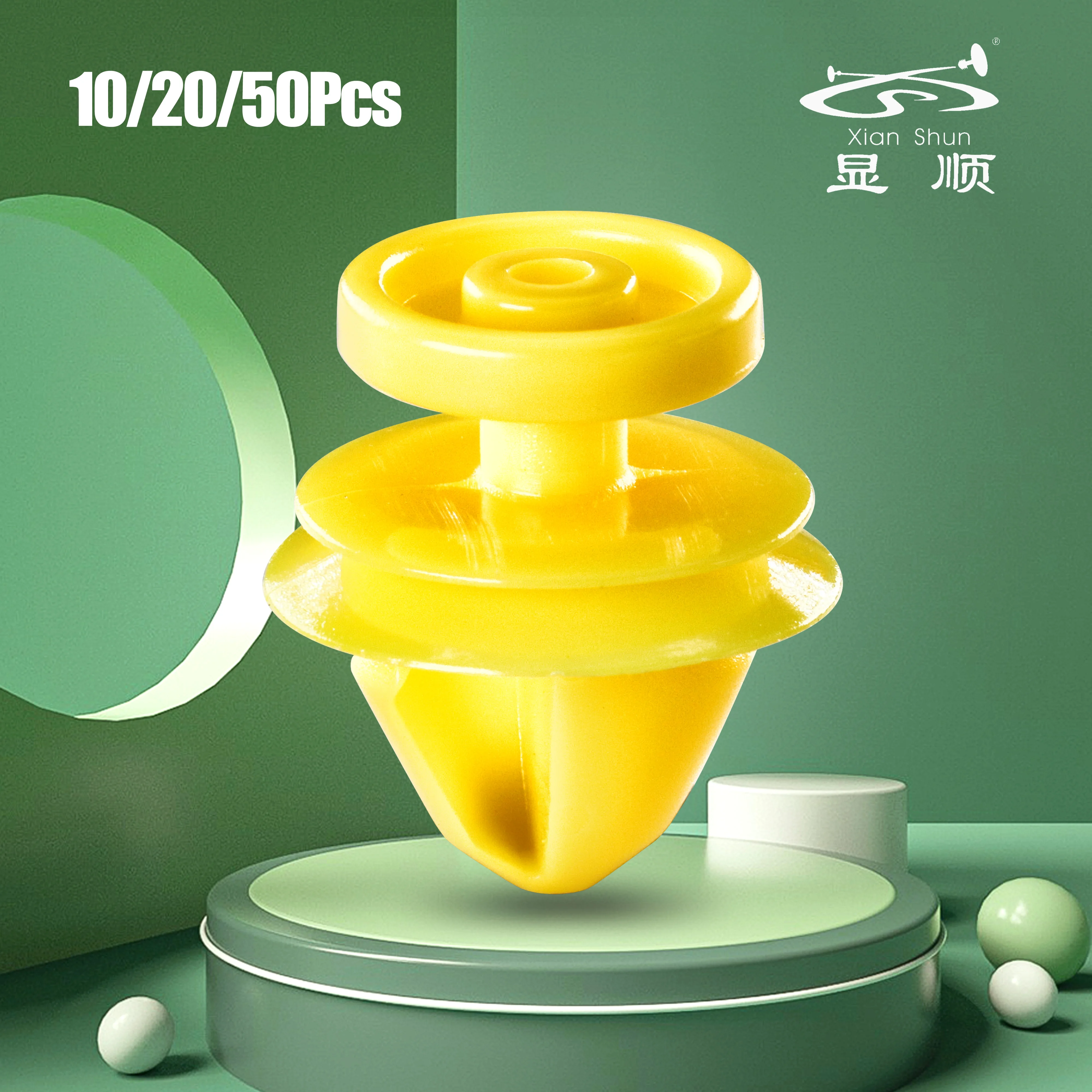 

10/20/50Pcs Yellow POM Side Skirt Threshold Interior Replacement Parts Car Fastening Clips Car Accessories C2D5807 6991S9