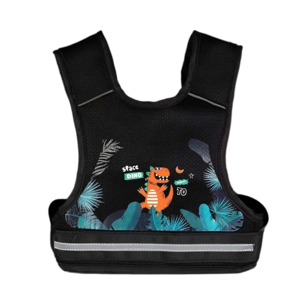 

Composite Sponge Motorcycle Seat Vest Strap Oxford Cloth Adjustable Safety Seat Harness Sturdy Comfortable Chest Safe Belt