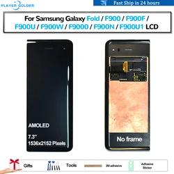 AMOLED Per Samsung Galaxy Fold F900 F9000 F900F F900U F900W F900N Pantalla Display lcd Touch Panel Screen Digitizer Assembly