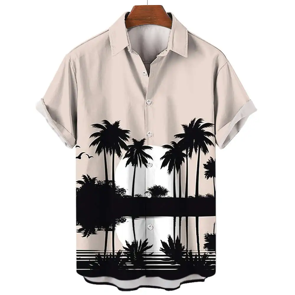 

Beach Casual Men's ort Sve irt Lapel Design Comfortable Cotton Sun Protection Treaent Ice Sensation Ultra ort Sle