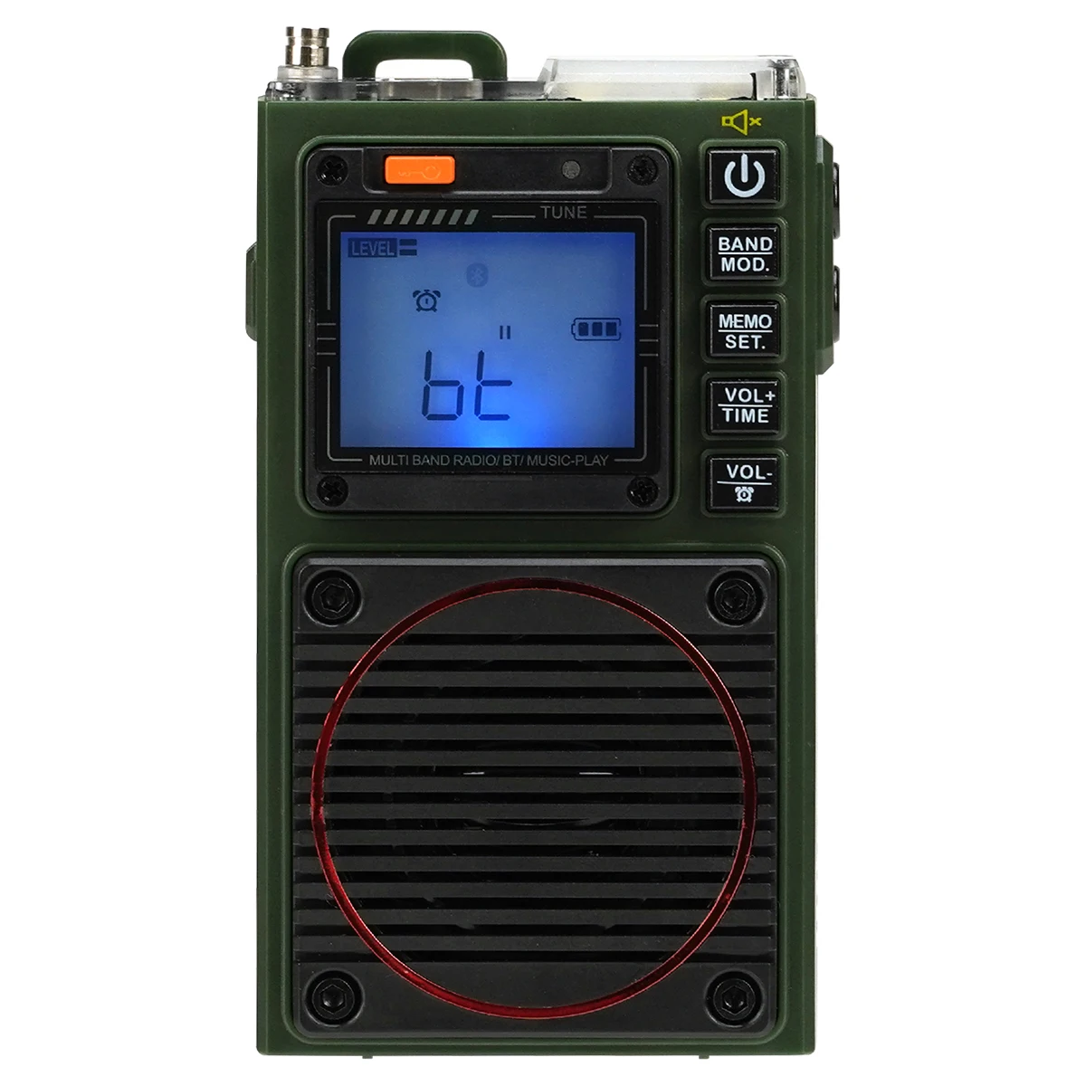 Retekess TR111 Radio FM Tragbare Radios AM FM Mini Amateurfunk Kurzwellen Notfall Amateurfunk Multiband SW VHF WB Wecker – Detail 23