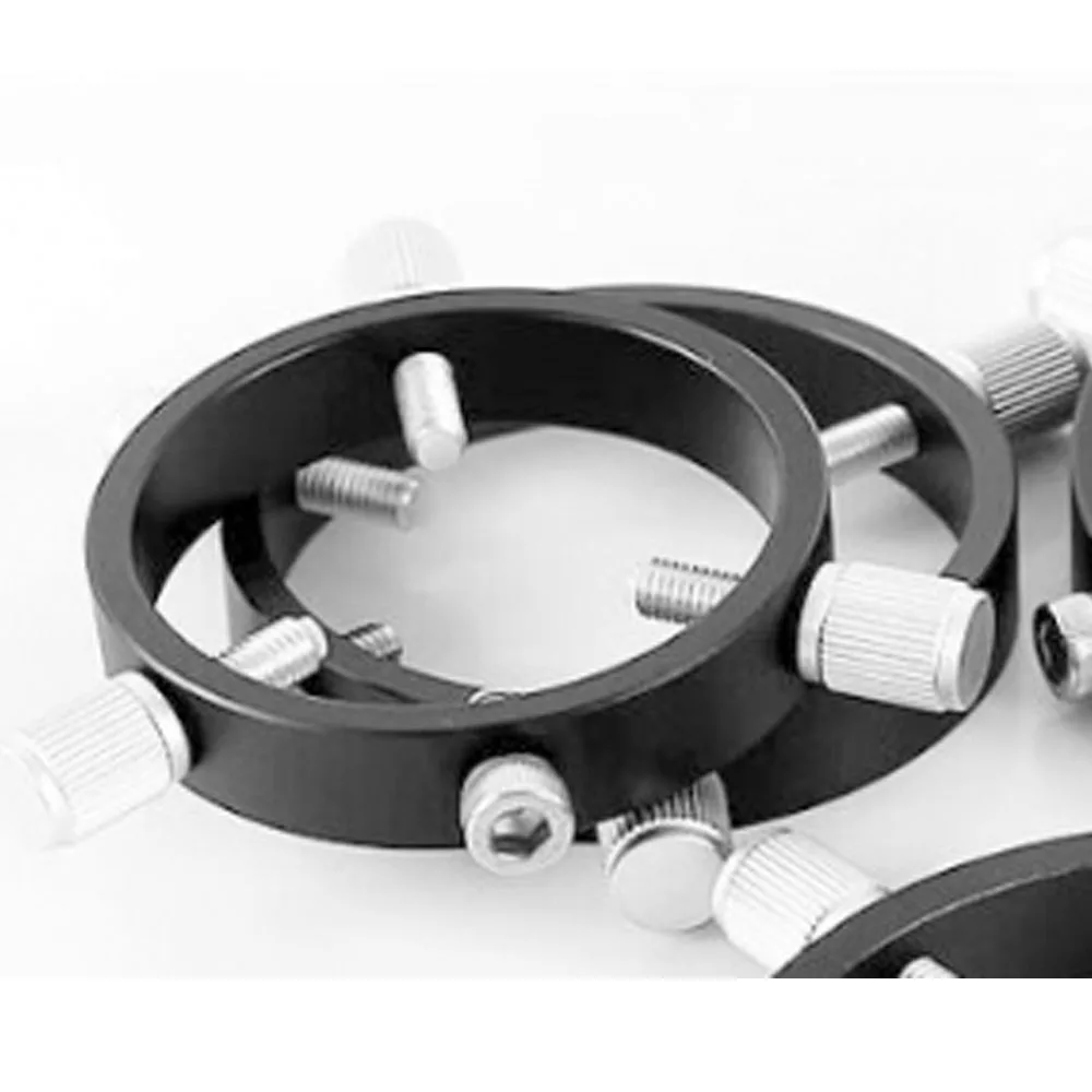 90/100/110/120/130mm Camera Mount Ring Black Astronomical Telescope Photography Accessory Bracket Adapter Guide Scope